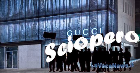 Gucci, lavoratori in sciopero contro lo spostamento dell’ufficio stile 